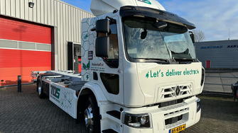 Nachhaltigkeit ist ein strategisches Grundprinzip bei DKG – bis hin zur Auslieferung mit E-LKW. | © DKG