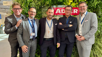 Federico Galvan, Andrea Arnaldi, Antonio Del Rocino, nuovamente Alessandro Marchi e Daniel Pesserer hanno espresso grande soddisfazione per il successo dell'evento. | © ADLER