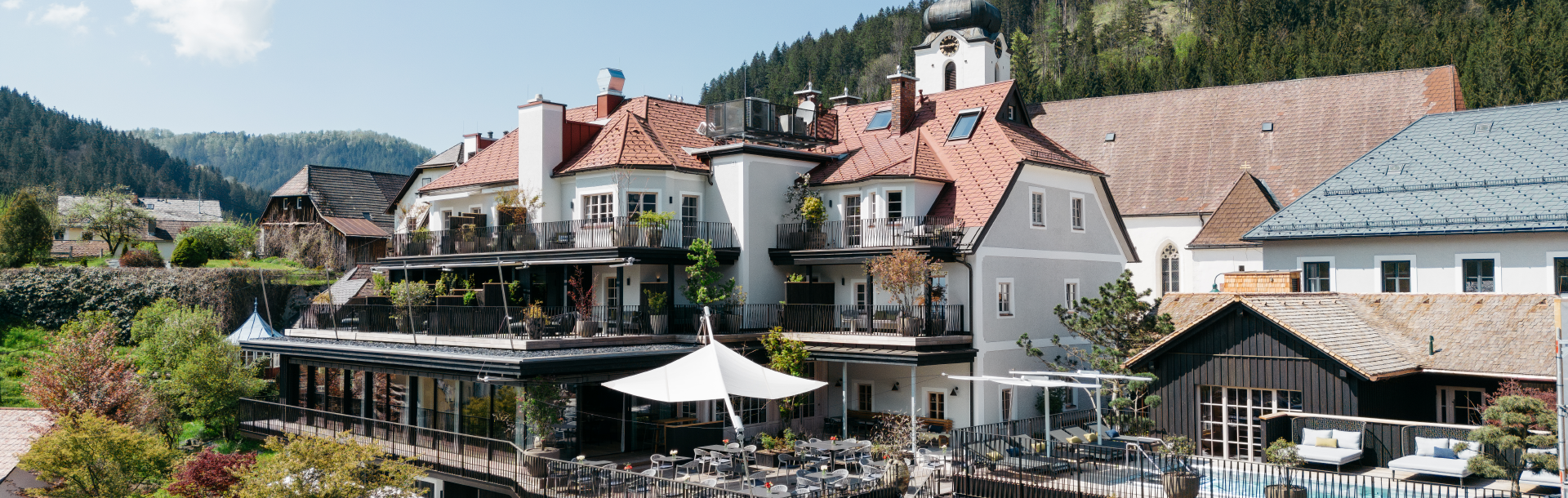 Da immobile inutilizzato a hotel di design: il Refugium Lunz | © Refugium Lunz / Gregor Hofbauer