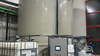 Während der Bauarbeiten wurde eine Interimslösung installiert, um den laufenden Betrieb zu sichern. | © ADLER