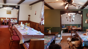 Da un anatroccolo degli anni '70 a un cigno fashion: dopo il restyling, gli ambienti sono difficilmente riconoscibili.  | © Arlberg Boutique Café