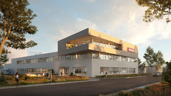 Beste Aussichten: So soll der neue ADLER Servicestützpunkt in Herford aussehen.  | © ADLER