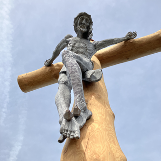 Nun erstrahlt die Figur in neuer Schönheit.  | © Christoph Haller, Martina Meusburger, Klaus Meusburger