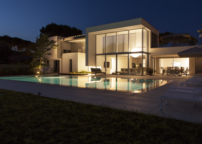 Villa privata, isola di Albarella | © Ikebeo, per Oikos Venezia srl
