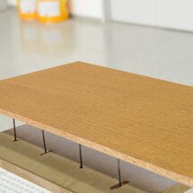 Geölte Holzoberfläche