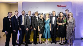 Eine starke Abordnung aus der ADLER-Zentrale in Schwaz machte der ADLER Polska ihre Aufwartung.
