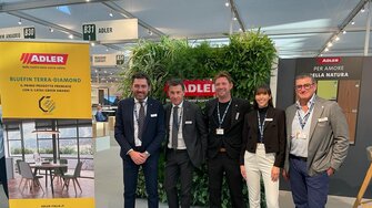 Il team impegnato e competente di ADLER Italia è soddisfatto del successo ottenuto con la partecipazione alla fiera SICAM di Pordenone.