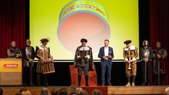 Großer Auftritt: Die wackeren ADLER-Mannen …