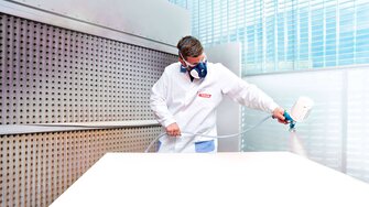 Die Härter von ADLER sorgen für ein Mehr an Sicherheit und Gesundheit in der Verarbeitung.