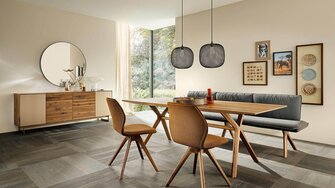 Das besonders widerstandsfähige Legno Smart-Öl ist auch für stark beanspruchte Oberflächen geeignet.  | © Anrei