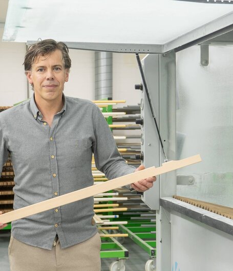 Paul Vervoorn, Allgemeiner Direktor von Louët BV, ist mit … | © Louët BV