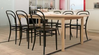 Die zeitlose Designikone macht sich auch privaten Esszimmer gut.  | © Thonet GmbH