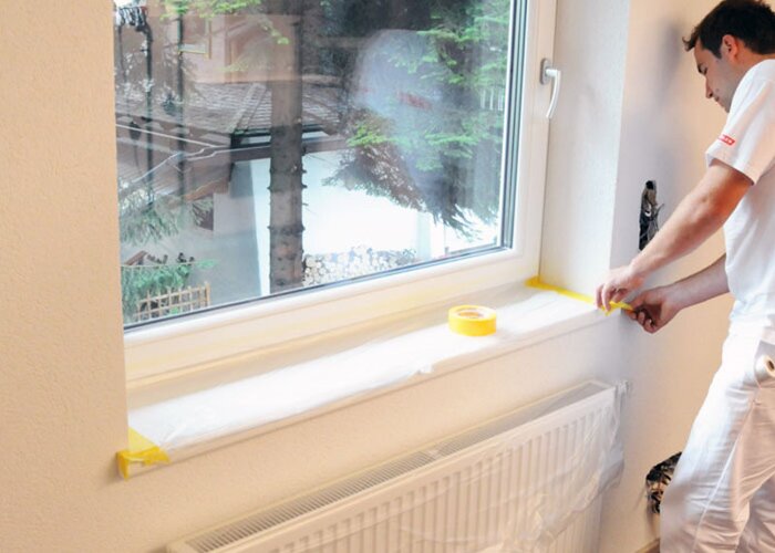 Das Richtige Abdeckmaterial Malerarbeiten Richtig Gemacht